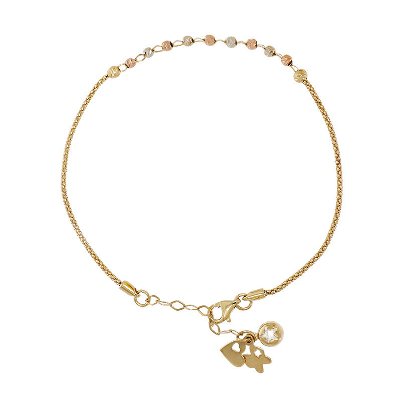 Bratara, Aur Mixt, 14 k, 2.76 gr, Cod Produs: 830230 - Tezaurshop.ro