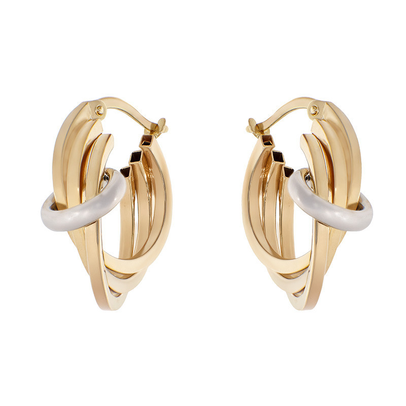 Cercei, Aur Mixt, 14 k, 3.58 gr, Cod Produs: 830261 - Tezaurshop.ro