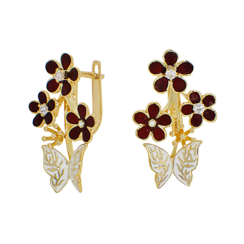 Cercei, Aur Galben, 14 k, 6.3 gr, Cod Produs: 830358 - Tezaurshop.ro