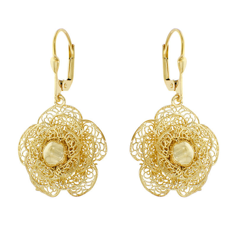 Cercei, Aur Galben, 14 k, 7.07 gr, Cod Produs: 830359 - Tezaurshop.ro