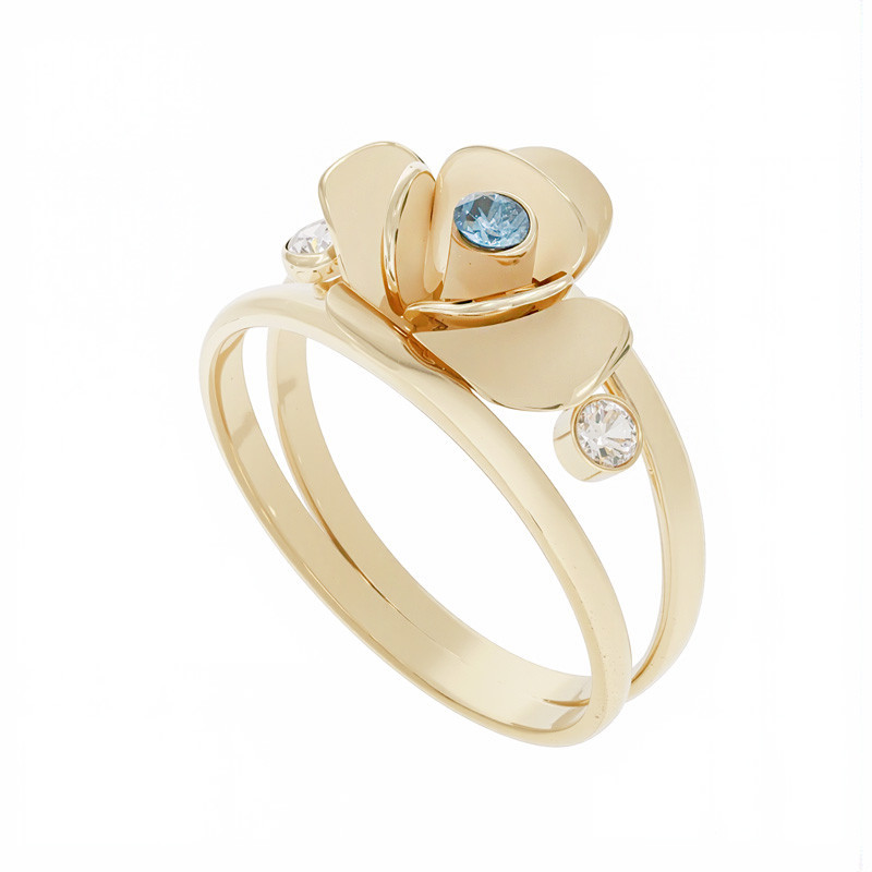 Inel, Aur Galben, 14 k, 2.99 gr, Cod Produs: 830477 - Tezaurshop.ro