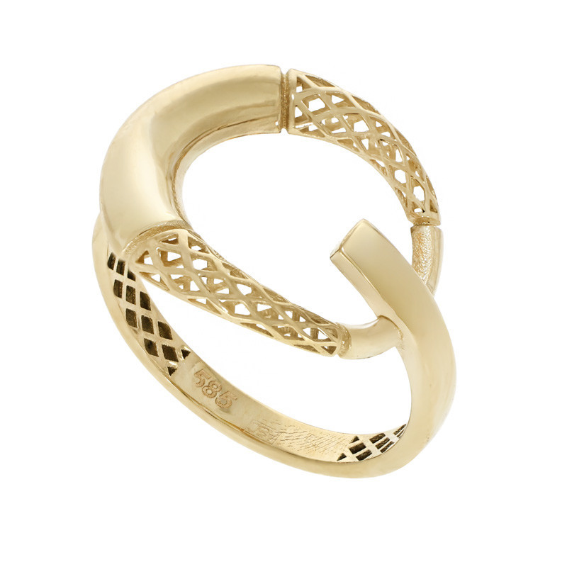 Inel, Aur Galben, 14 k, 1.63 gr, Cod Produs: 830529 - Tezaurshop.ro