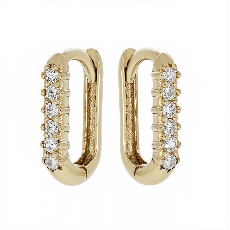 Cercei, Aur Galben, 14 k, 1.44 gr, Cod Produs: 830650 - Tezaurshop.ro