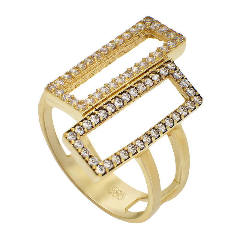 Inel, Aur Galben, 14 k, 3.95 gr, Cod Produs: 830681 - Tezaurshop.ro