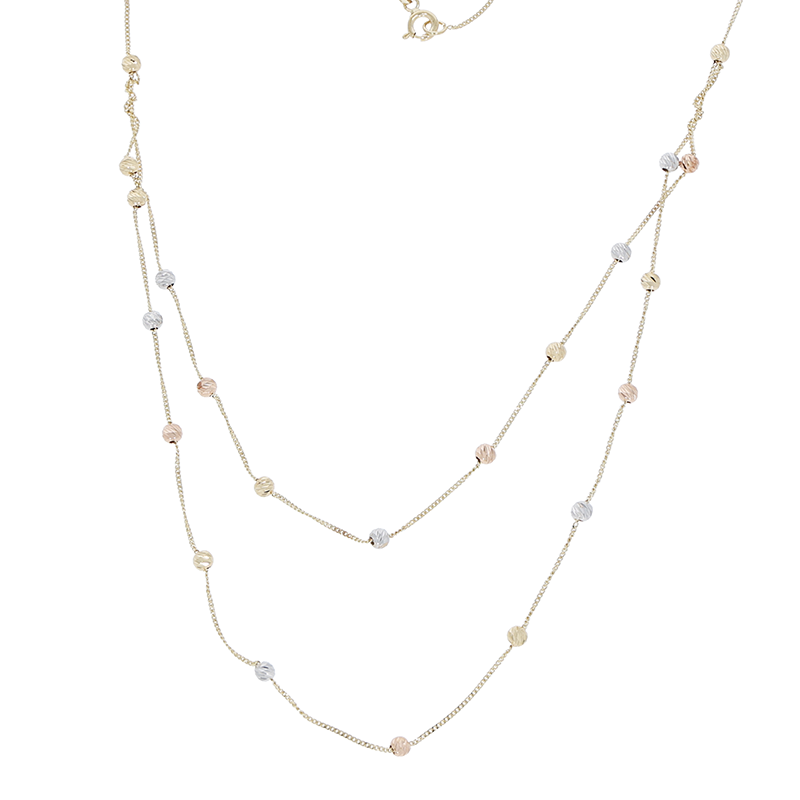 Colier, Aur Mixt, 14 k, 3.3 gr, Cod Produs: 830849 - Tezaurshop.ro