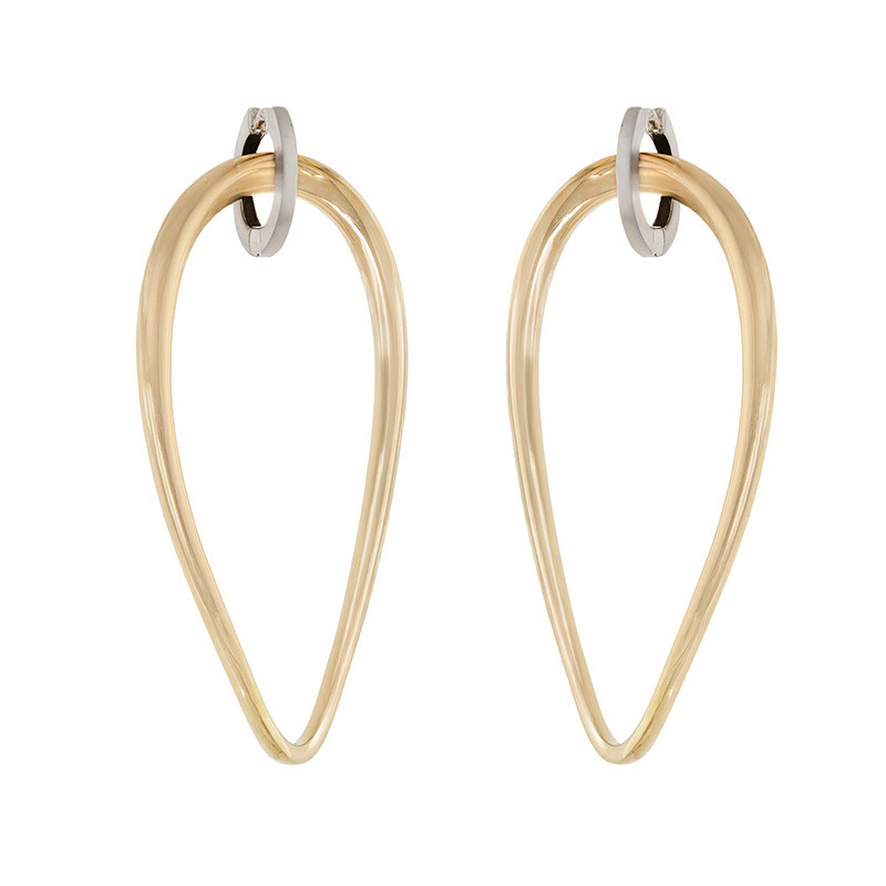 Cercei, Aur Mixt, 18 k, 9.86 gr, Cod Produs: 831354 - Tezaurshop.ro