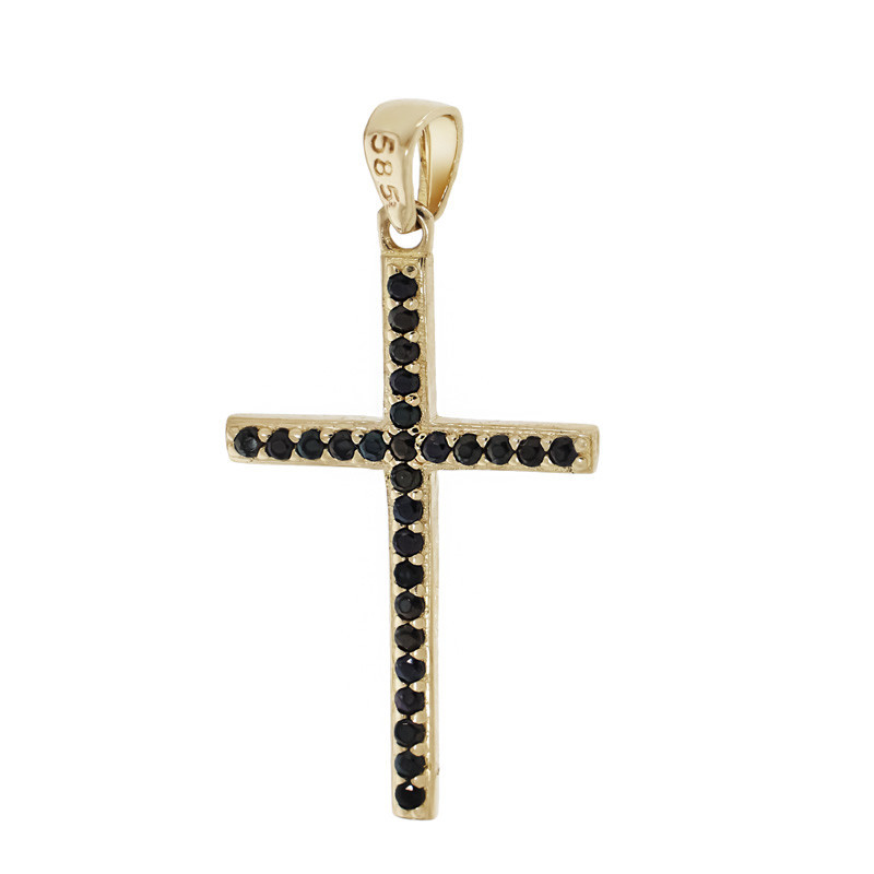 Pandantiv Cruce, Aur Galben, 14 k, 1.53 gr, Cod Produs: 831966 - Tezaurshop.ro