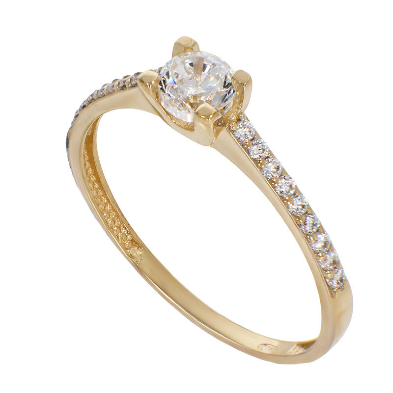 Inel De Logodna, Aur Galben, 14 k, 1.14 gr, Cod Produs: 832047 - Tezaurshop.ro