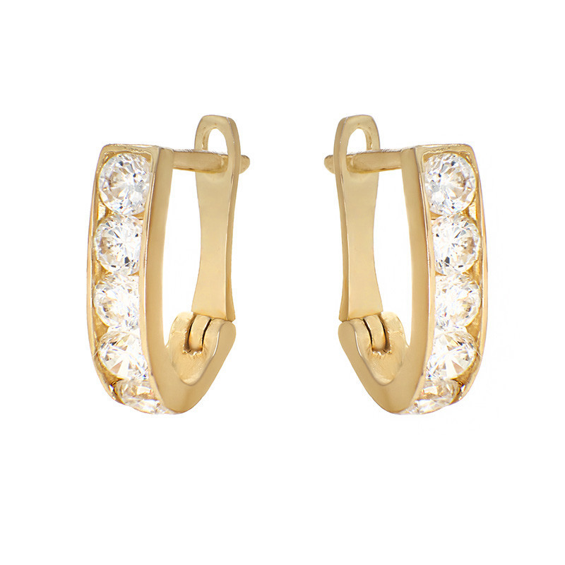 Cercei, Aur Galben, 14 k, 2.17 gr, Cod Produs: 832351 - Tezaurshop.ro