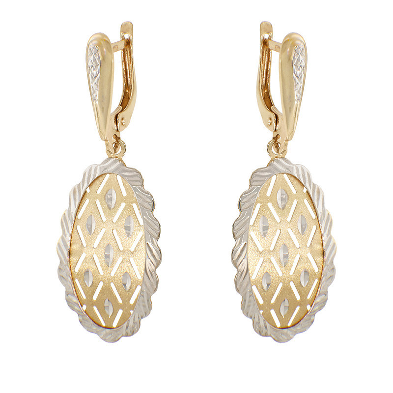Cercei, Aur Mixt, 14 k, 3.81 gr, Cod Produs: 832421 - Tezaurshop.ro