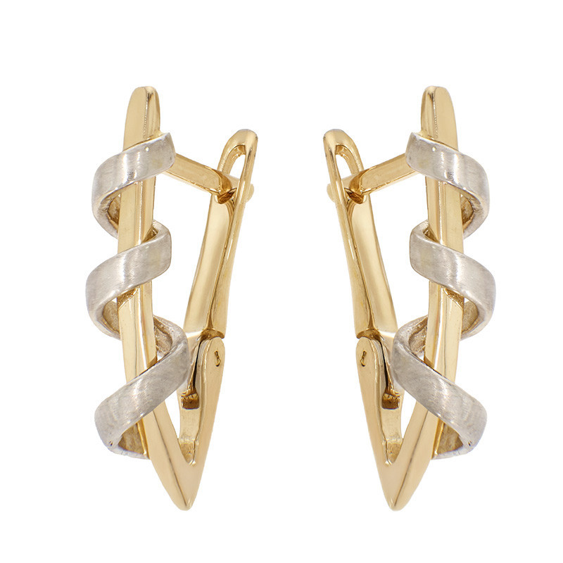 Cercei, Aur Mixt, 14 k, 4.41 gr, Cod Produs: 832431 - Tezaurshop.ro