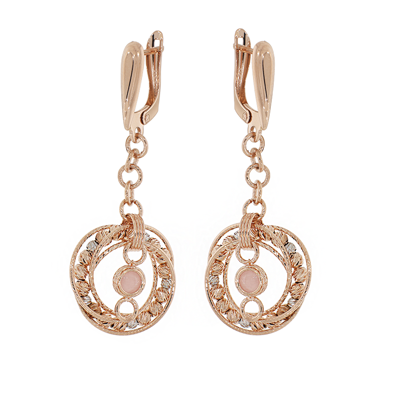 Cercei, Aur Mixt, 14 k, 6.53 gr, Cod Produs: 832942 - Tezaurshop.ro