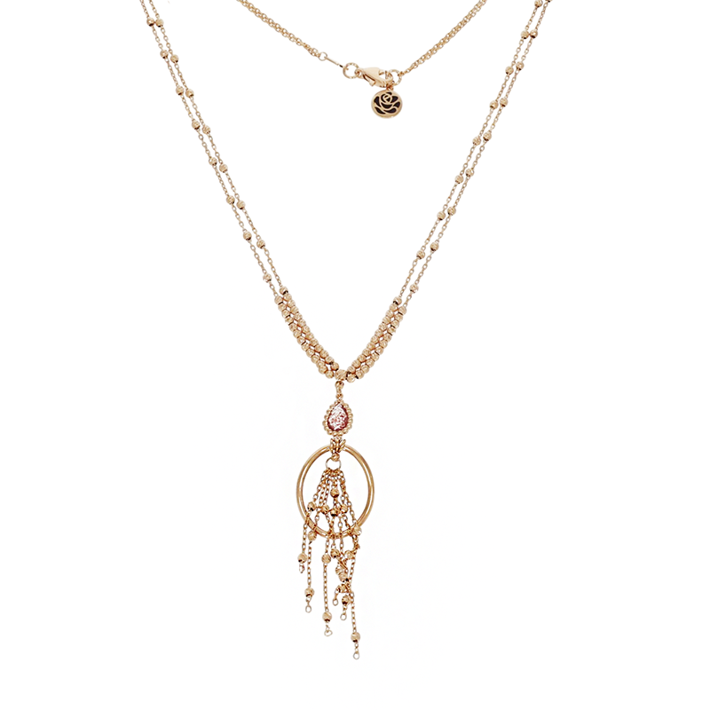 Colier, Aur Roz, 14 k, 6.86 gr, Cod Produs: 832952 - Tezaurshop.ro