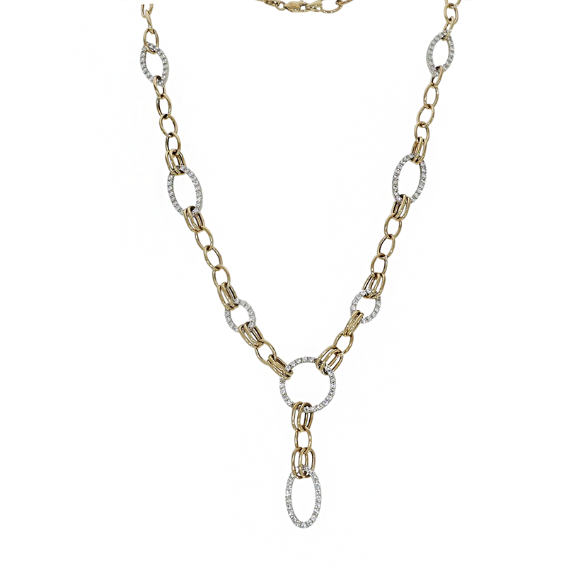 Colier, Aur Mixt, 14 k, 21.92 gr, Cod Produs: 833061 - Tezaurshop.ro