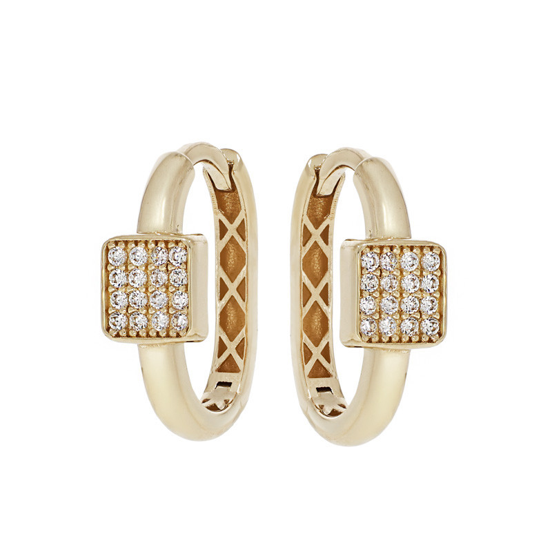 Cercei, Aur Galben, 14 k, 2.37 gr, Cod Produs: 833146 - Tezaurshop.ro