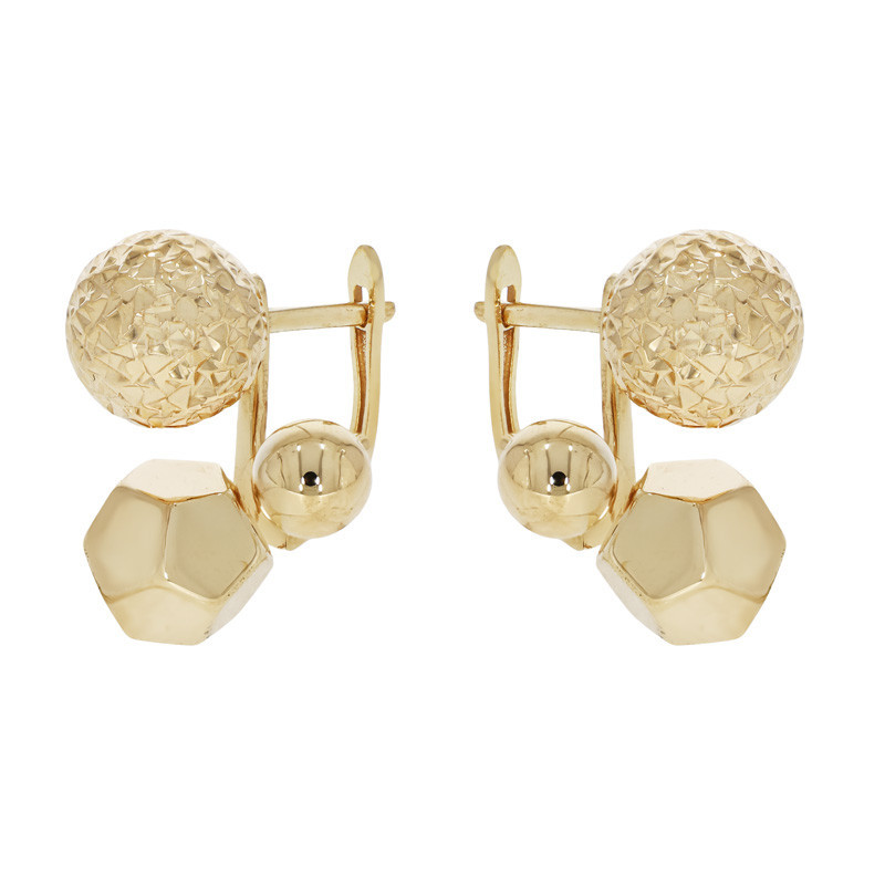 Cercei, Aur Galben, 14 k, 6.14 gr, Cod Produs: 833224 - Tezaurshop.ro
