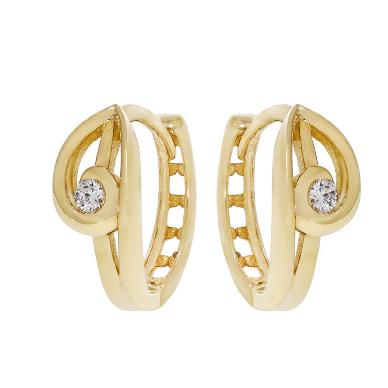 Cercei, Aur Galben, 14 k, 3.19 gr, Cod Produs: 833428 - Tezaurshop.ro