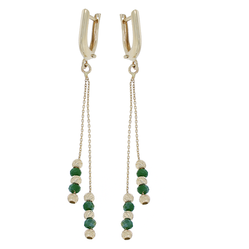 Cercei, Aur Galben, 14 k, 2.8 gr, Cod Produs: 833605 - Tezaurshop.ro