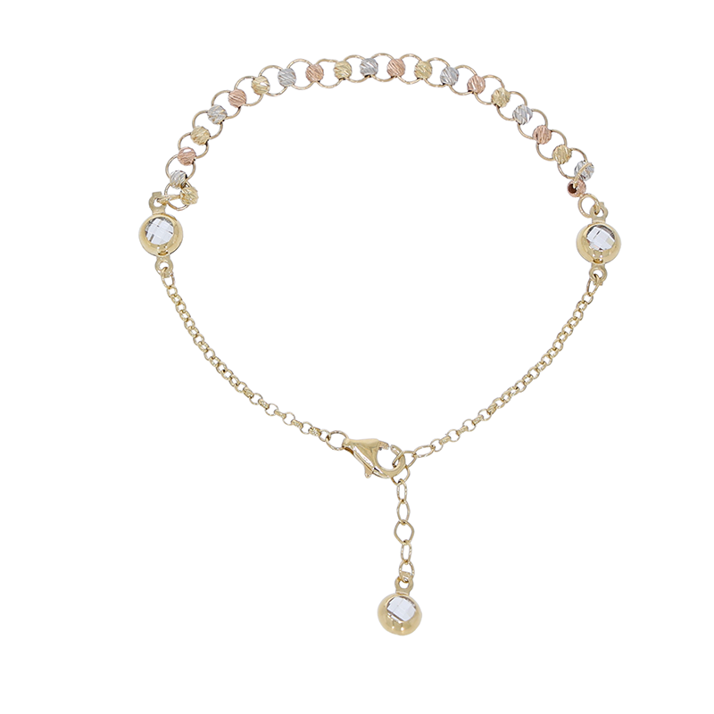 Bratara, Aur Mixt, 14 k, 3.21 gr, Cod Produs: 833931 - Tezaurshop.ro