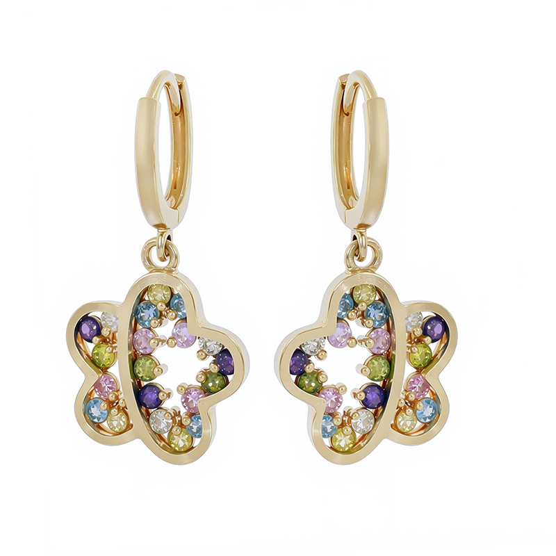 Cercei, Aur Galben, 14 k, 2.96 gr, Cod Produs: 834311 - Tezaurshop.ro