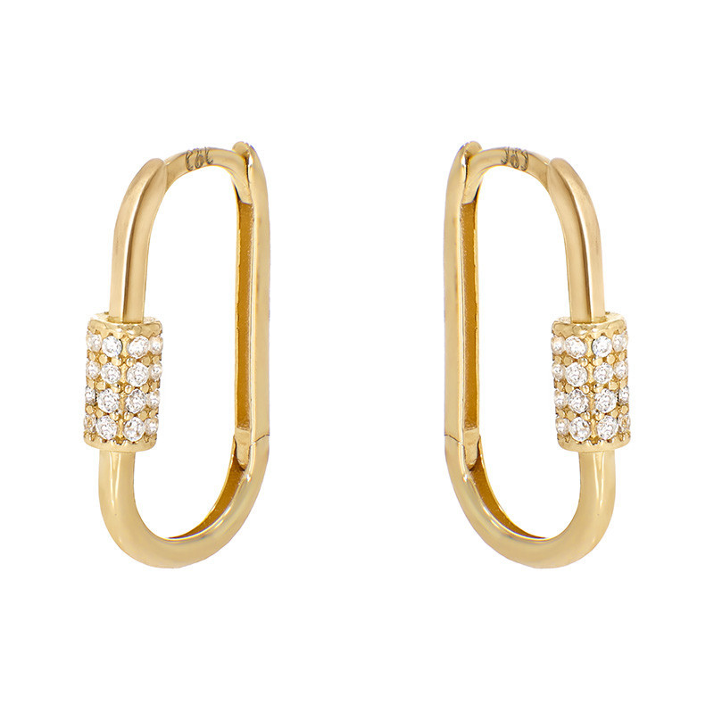 Cercei, Aur Galben, 14 k, 2.16 gr, Cod Produs: 834595 - Tezaurshop.ro