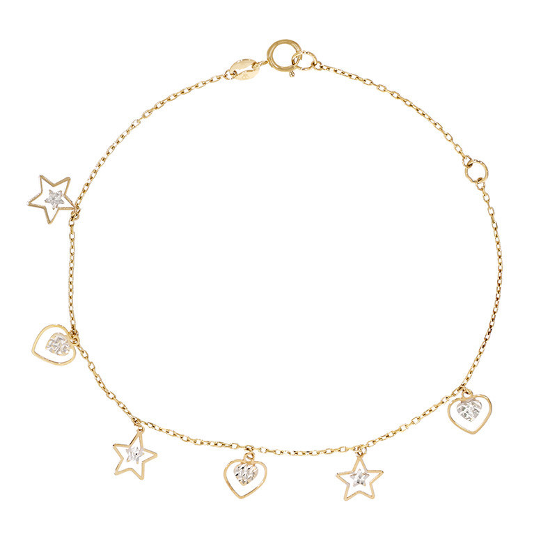 Bratara, Aur Mixt, 14 k, 1.06 gr, Cod Produs: 835056 - Tezaurshop.ro