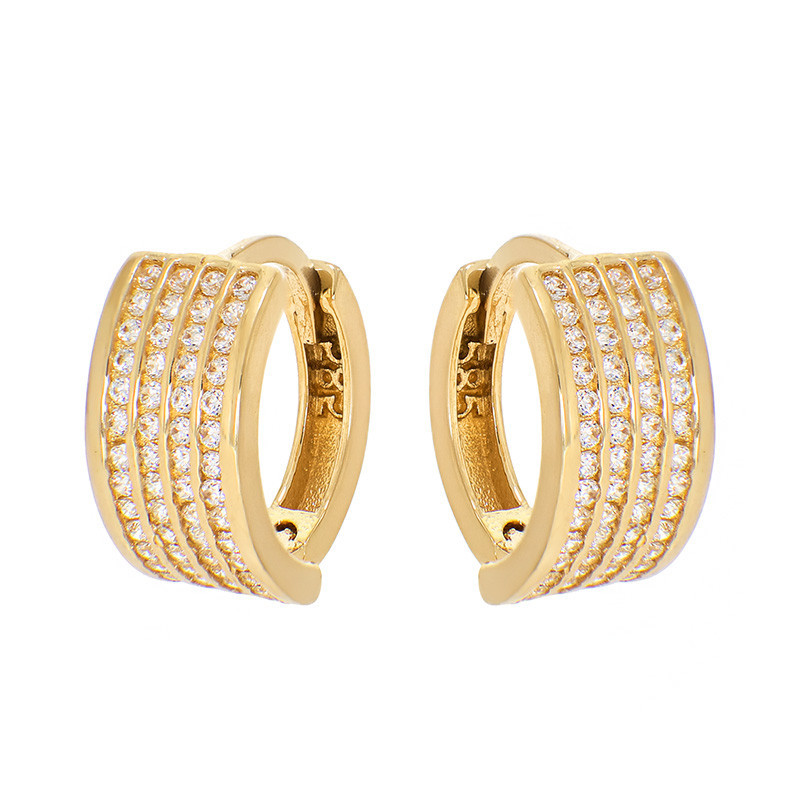 Cercei, Aur Galben, 14 k, 3.42 gr, Cod Produs: 835130 - Tezaurshop.ro