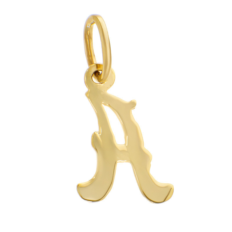 Pandantiv Initiala, Aur Galben, 14 k, 0.55 gr, Cod Produs: 835777 - Tezaurshop.ro