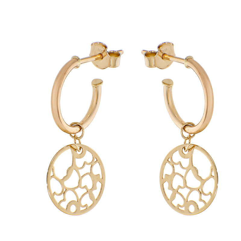 Cercei, Aur Galben, 14 k, 1.46 gr, Cod Produs: 835804 - Tezaurshop.ro