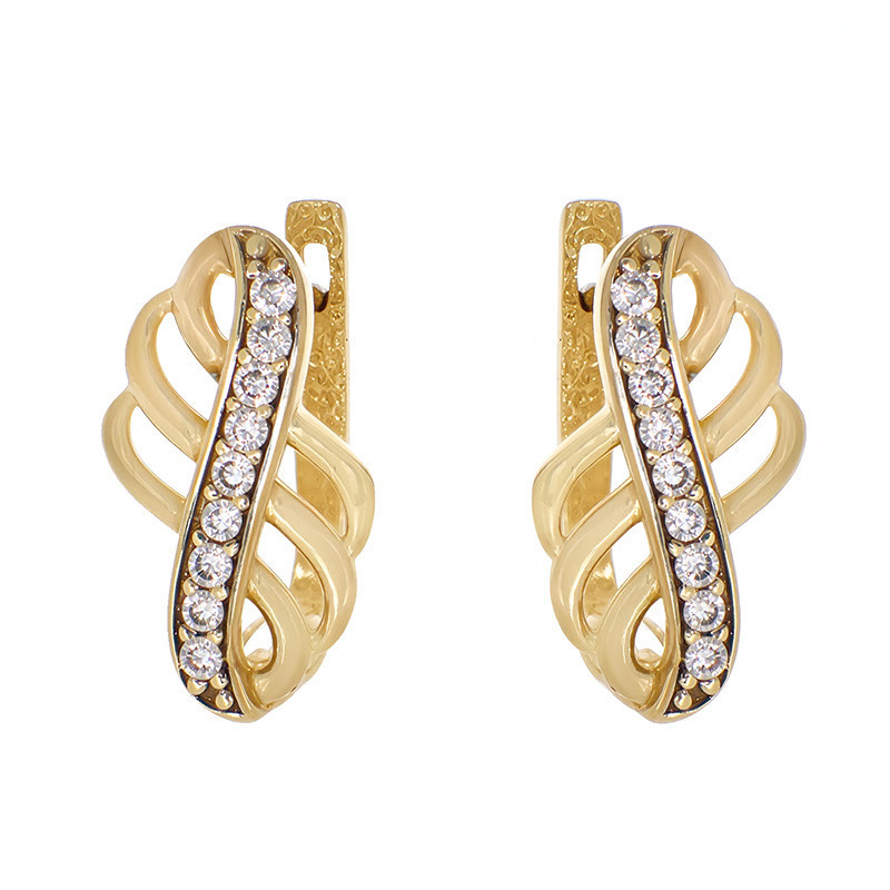 Cercei, Aur Galben, 14 k, 2.46 gr, Cod Produs: 836321 - Tezaurshop.ro