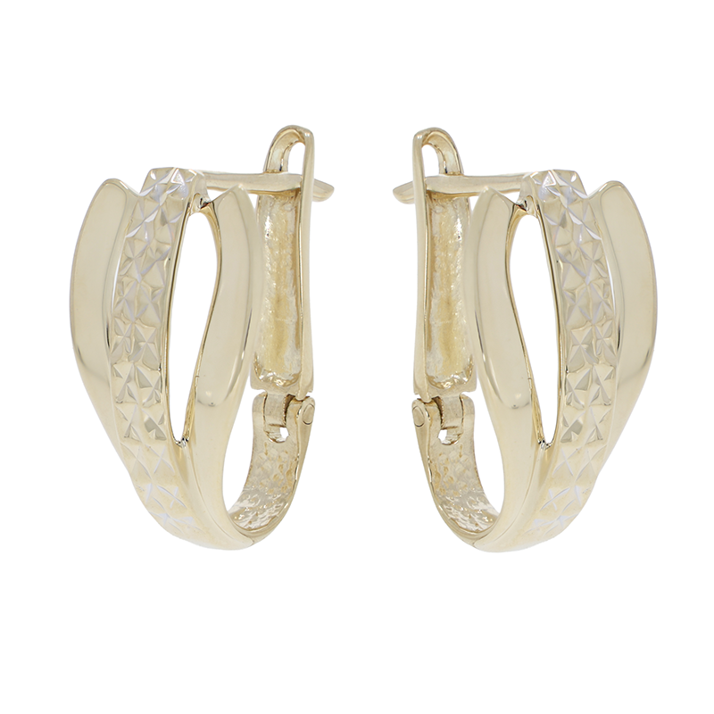 Cercei, Aur Galben, 14 k, 3.95 gr, Cod Produs: 836401 - Tezaurshop.ro
