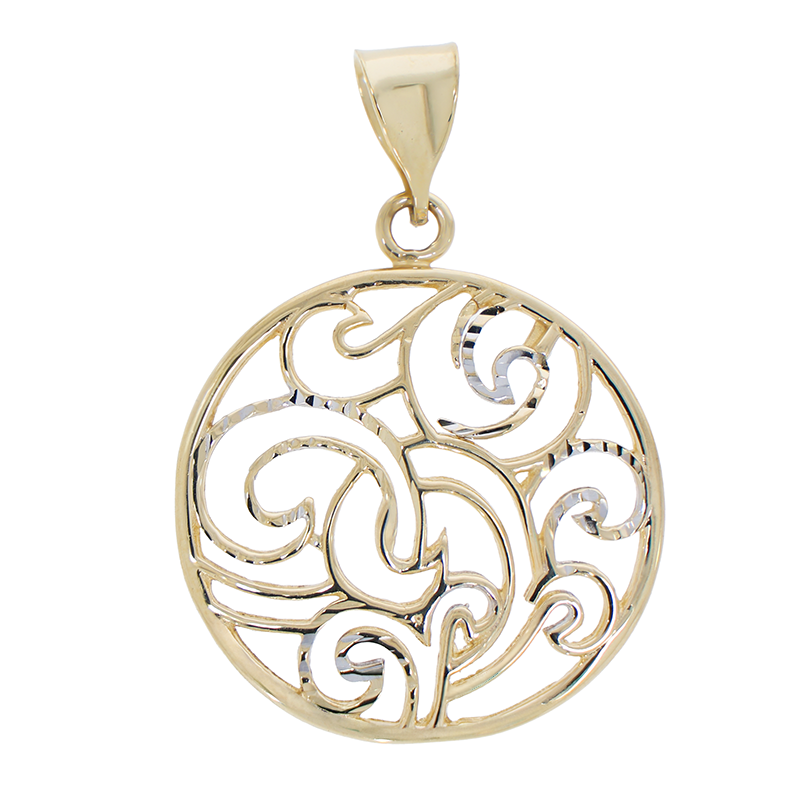 Pandantiv, Aur Mixt, 14 k, 1.02 gr, Cod Produs: 836630 - Tezaurshop.ro