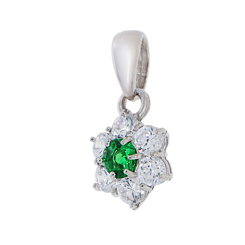 Pandantiv, Aur Alb, 18 k, 1.6 gr, Cod Produs: 836634 - Tezaurshop.ro