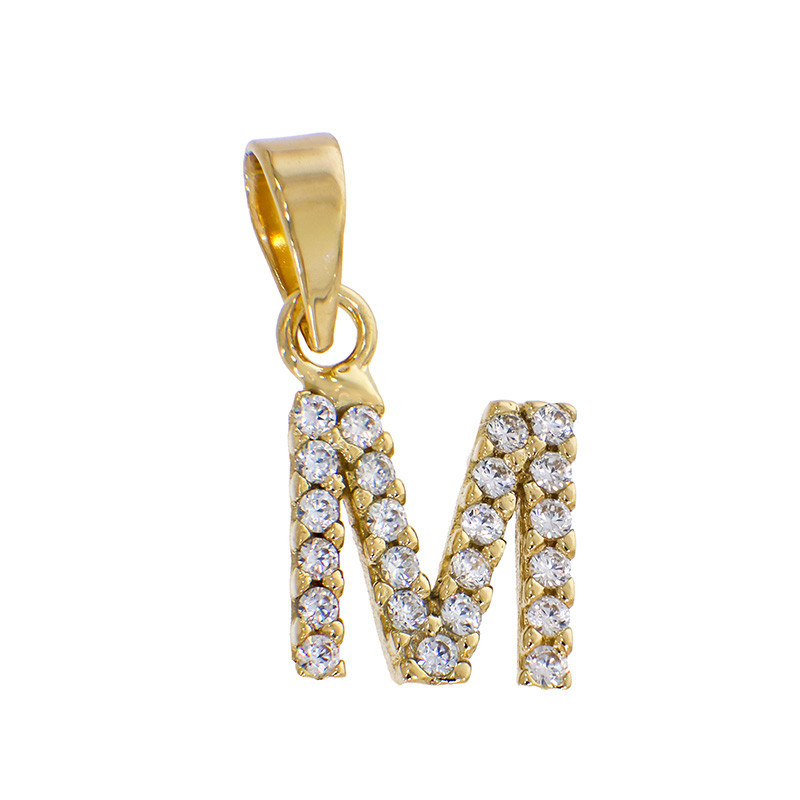 Pandantiv Initiala, Aur Galben, 14 k, 0.98 gr, Cod Produs: 836684 - Tezaurshop.ro