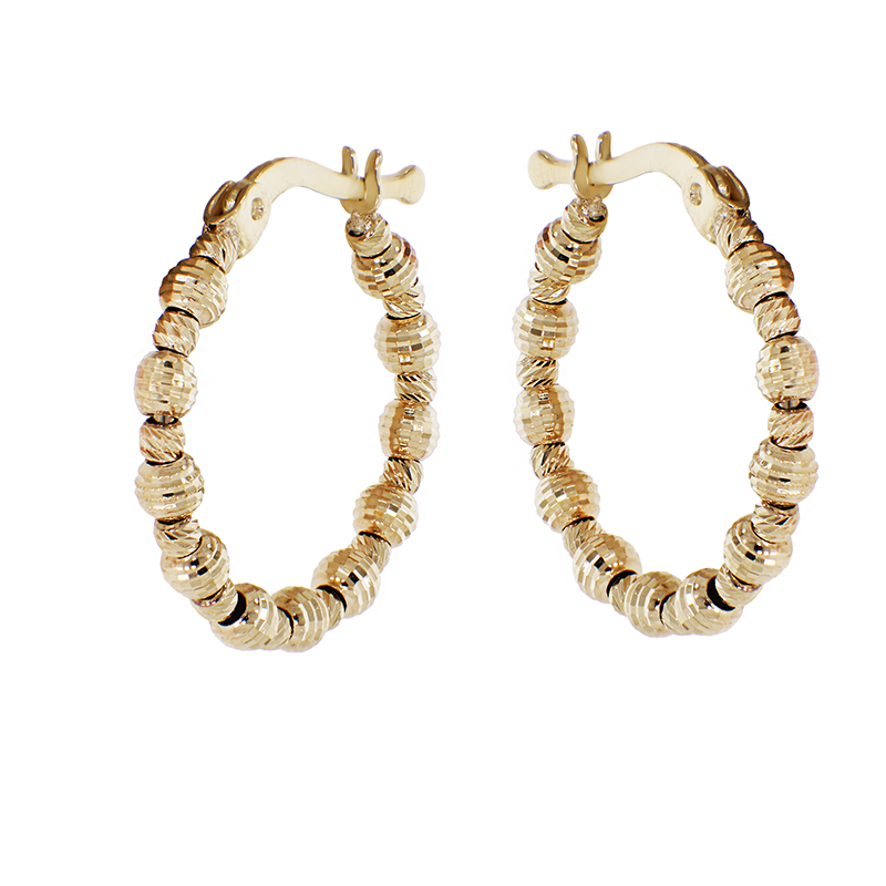 Cercei, Aur Mixt, 14 k, 2.99 gr, Cod Produs: 836708 - Tezaurshop.ro