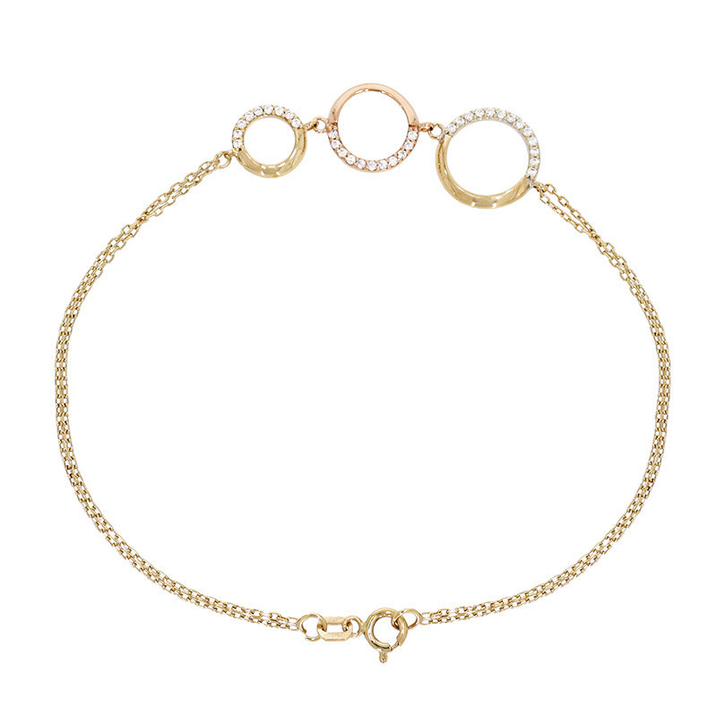 Bratara, Aur Galben, 14 k, 2.23 gr, Cod Produs: 836818 - Tezaurshop.ro