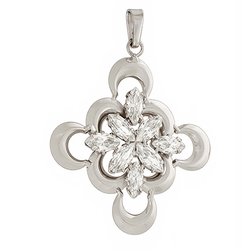 Pandantiv, Aur Alb, 14 k, 2.06 gr, Cod Produs: 837161 - Tezaurshop.ro