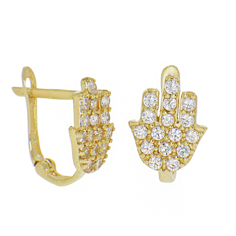 Cercei, Aur Galben, 14 k, 1.46 gr, Cod Produs: 837803 - Tezaurshop.ro
