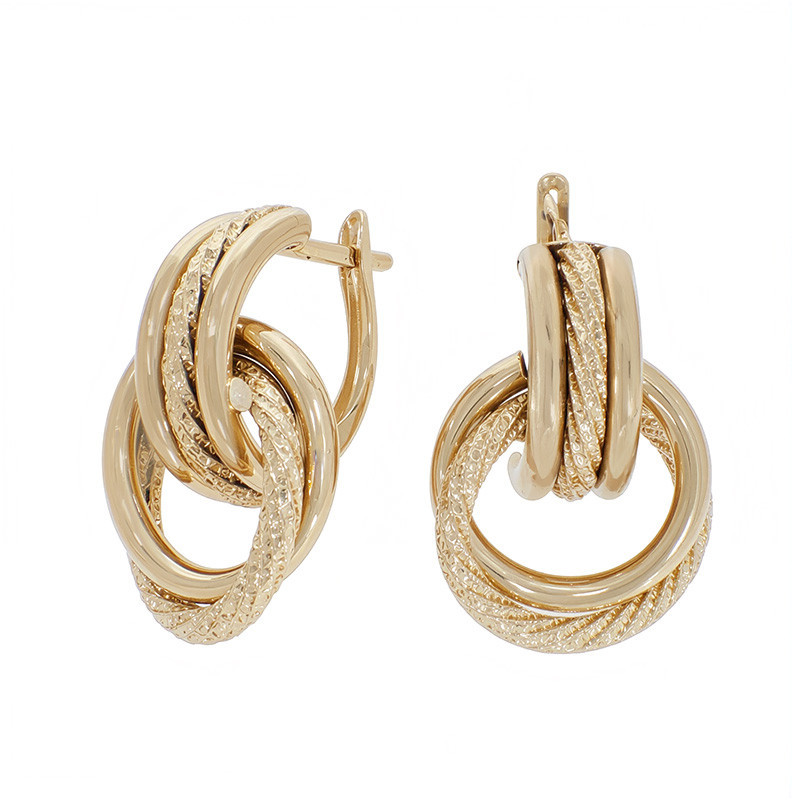 Cercei, Aur Galben, 14 k, 4.21 gr, Cod Produs: 837926 - Tezaurshop.ro