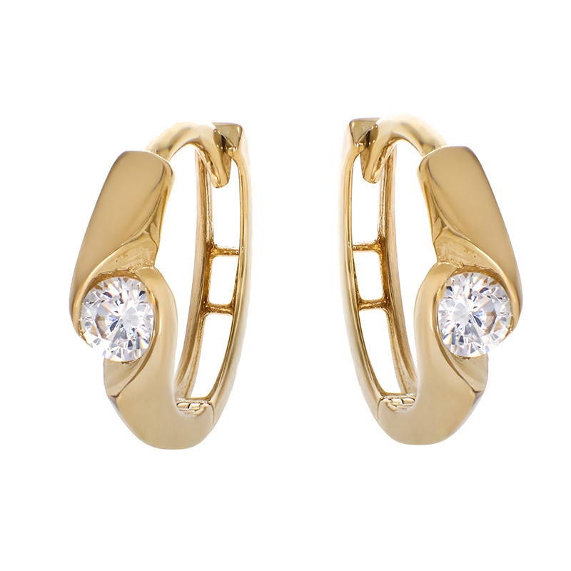 Cercei, Aur Galben, 14 k, 2.11 gr, Cod Produs: 838029 - Tezaurshop.ro