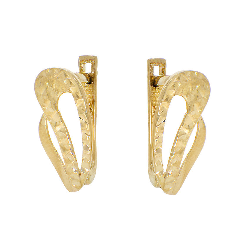 Cercei, Aur Galben, 14 k, 2.17 gr, Cod Produs: 838286 - Tezaurshop.ro