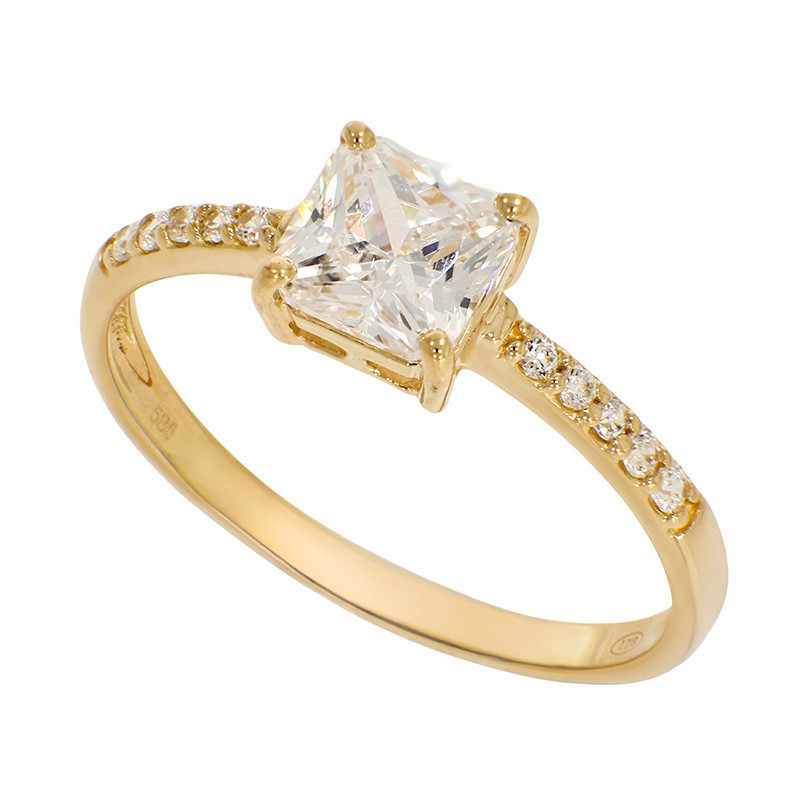 Inel De Logodna, Aur Galben, 14 k, 2.29 gr, Cod Produs: 838333 - Tezaurshop.ro