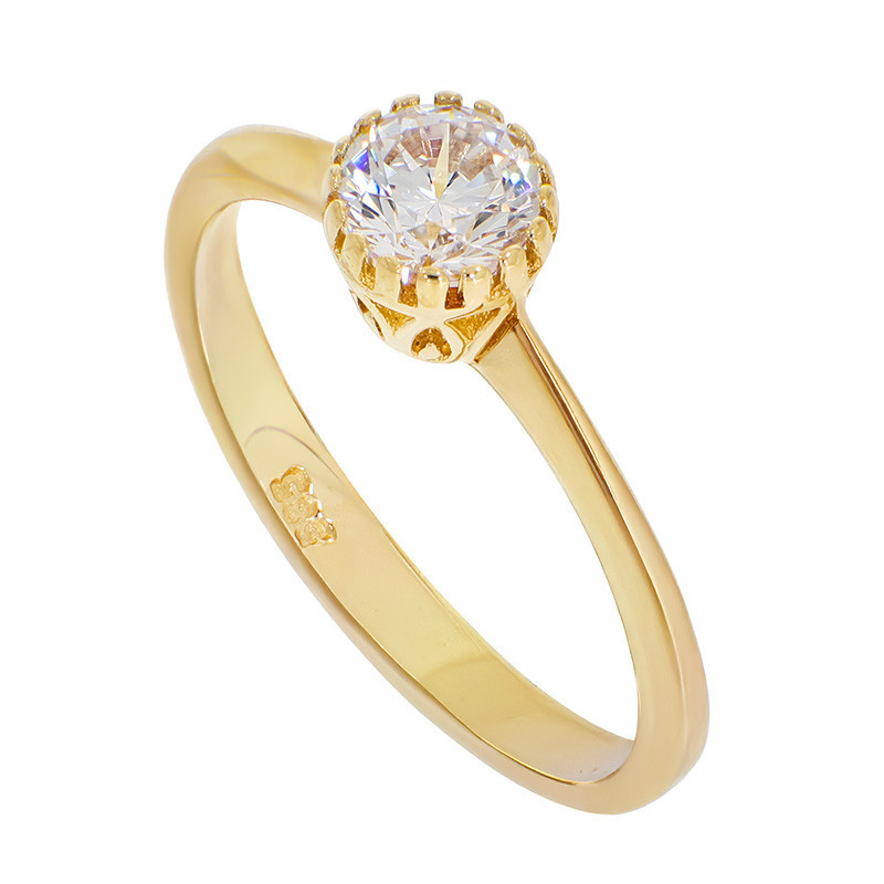Inel De Logodna, Aur Galben, 14 k, 2.37 gr, Cod Produs: 838423 - Tezaurshop.ro