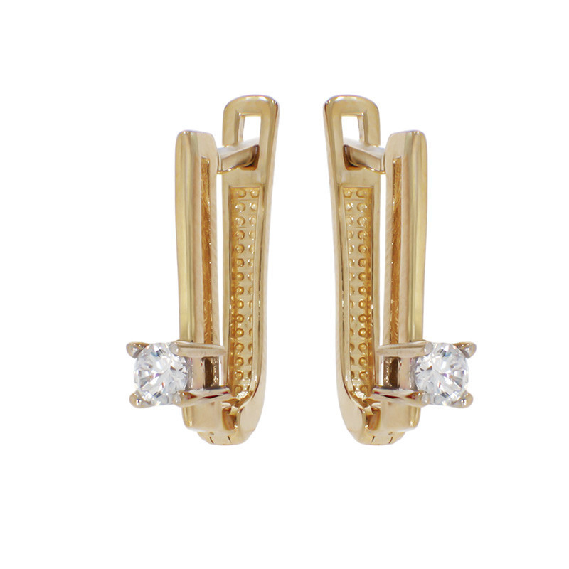 Cercei, Aur Galben, 14 k, 2.75 gr, Cod Produs: 838590 - Tezaurshop.ro