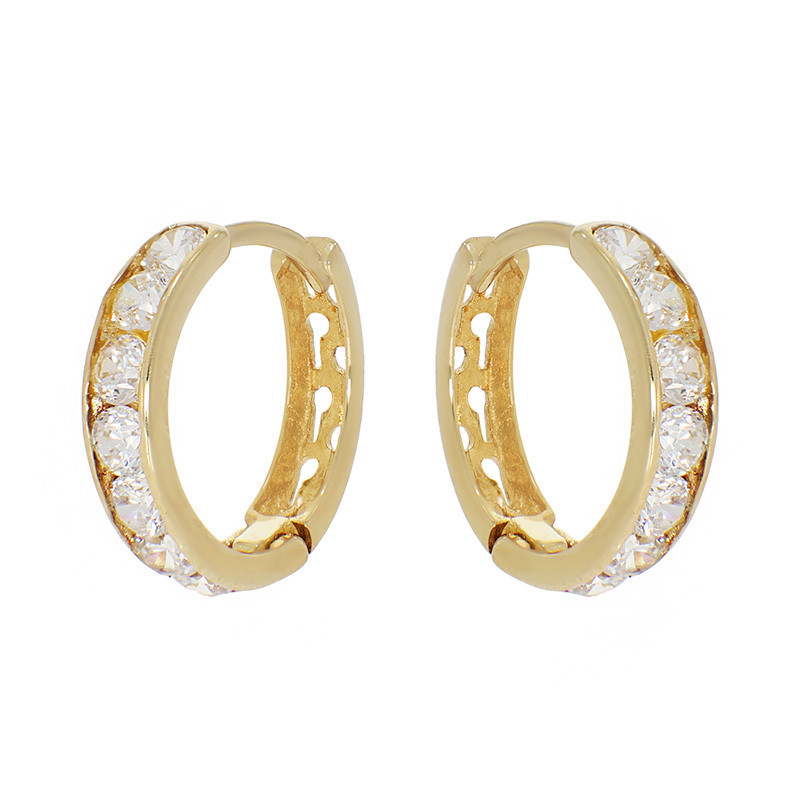 Cercei, Aur Galben, 14 k, 1.26 gr, Cod Produs: 838750 - Tezaurshop.ro