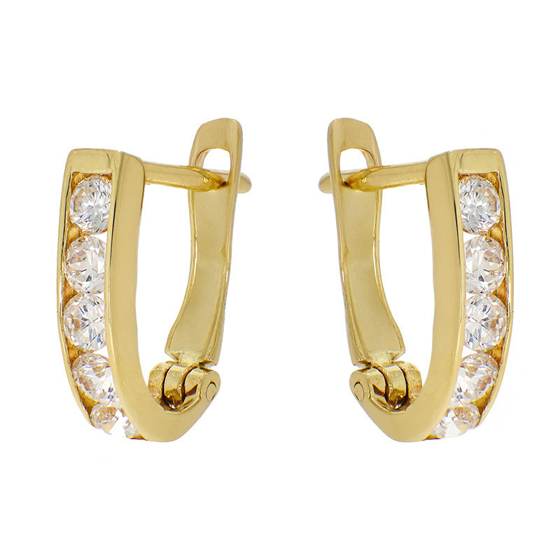 Cercei, Aur Galben, 14 k, 2.16 gr, Cod Produs: 839084 - Tezaurshop.ro