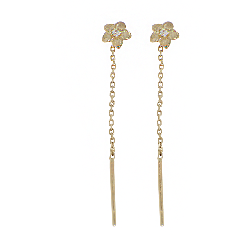 Cercei, Aur Galben, 14 k, 1.23 gr, Cod Produs: 839306 - Tezaurshop.ro