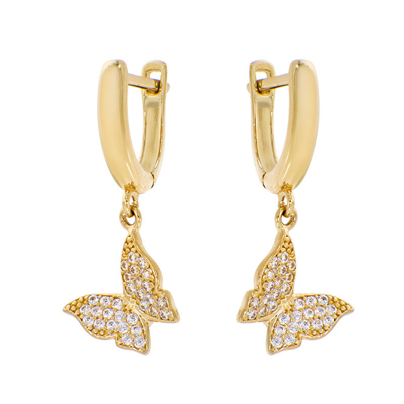 Cercei, Aur Galben, 14 k, 3.15 gr, Cod Produs: 839528 - Tezaurshop.ro