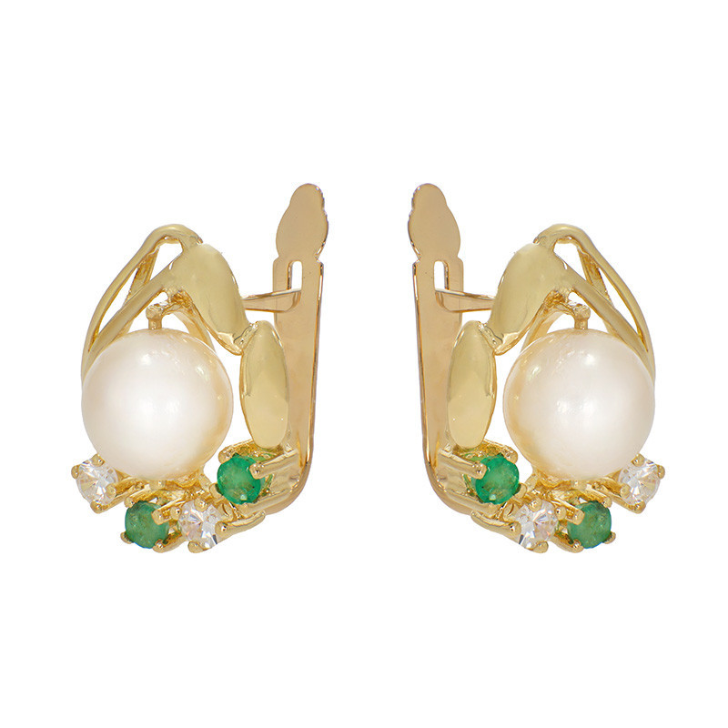 Cercei, Aur Galben, 18 k, 4.26 gr, Cod Produs: 839806 - Tezaurshop.ro