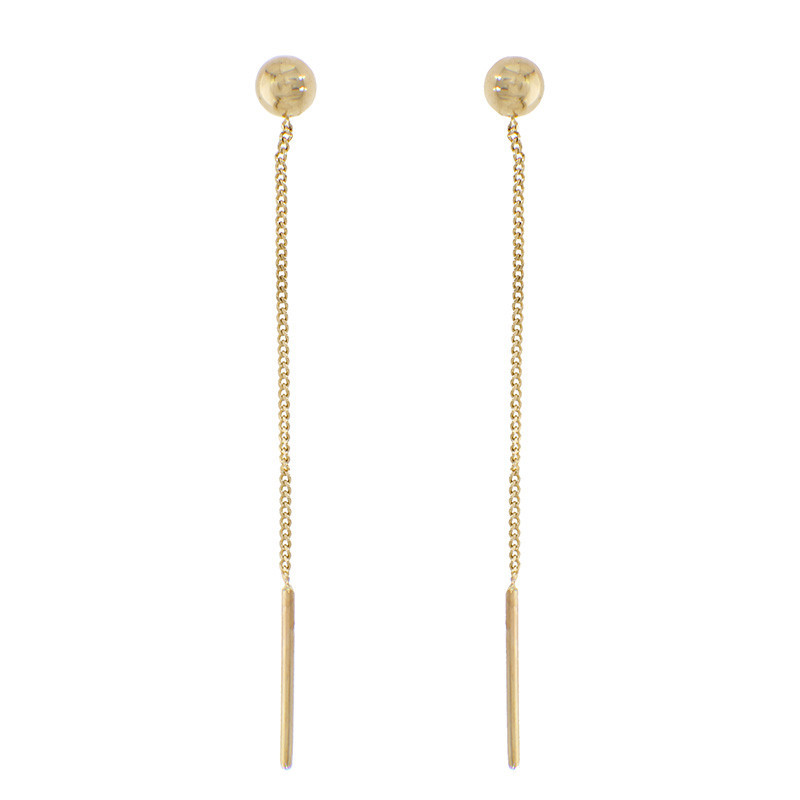 Cercei, Aur Galben, 14 k, 1.11 gr, Cod Produs: 839814 - Tezaurshop.ro